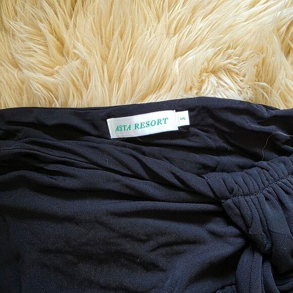 NWOT Asta Resort Chloe Black Mini Skirt Small - Picture 4 of 6